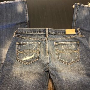 Abercrombie boot cut jeans